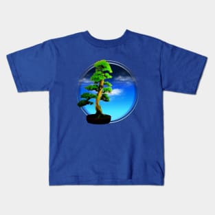 Bonsai tree (day) Kids T-Shirt